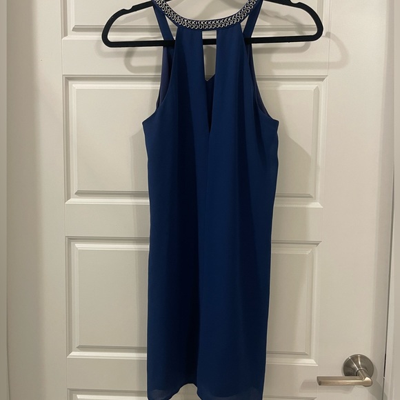 Blue cocktail dress - Picture 6 of 7